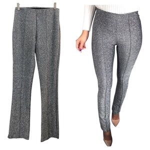 Zara | Silver Metallic Pants Leggings Small Shimmery